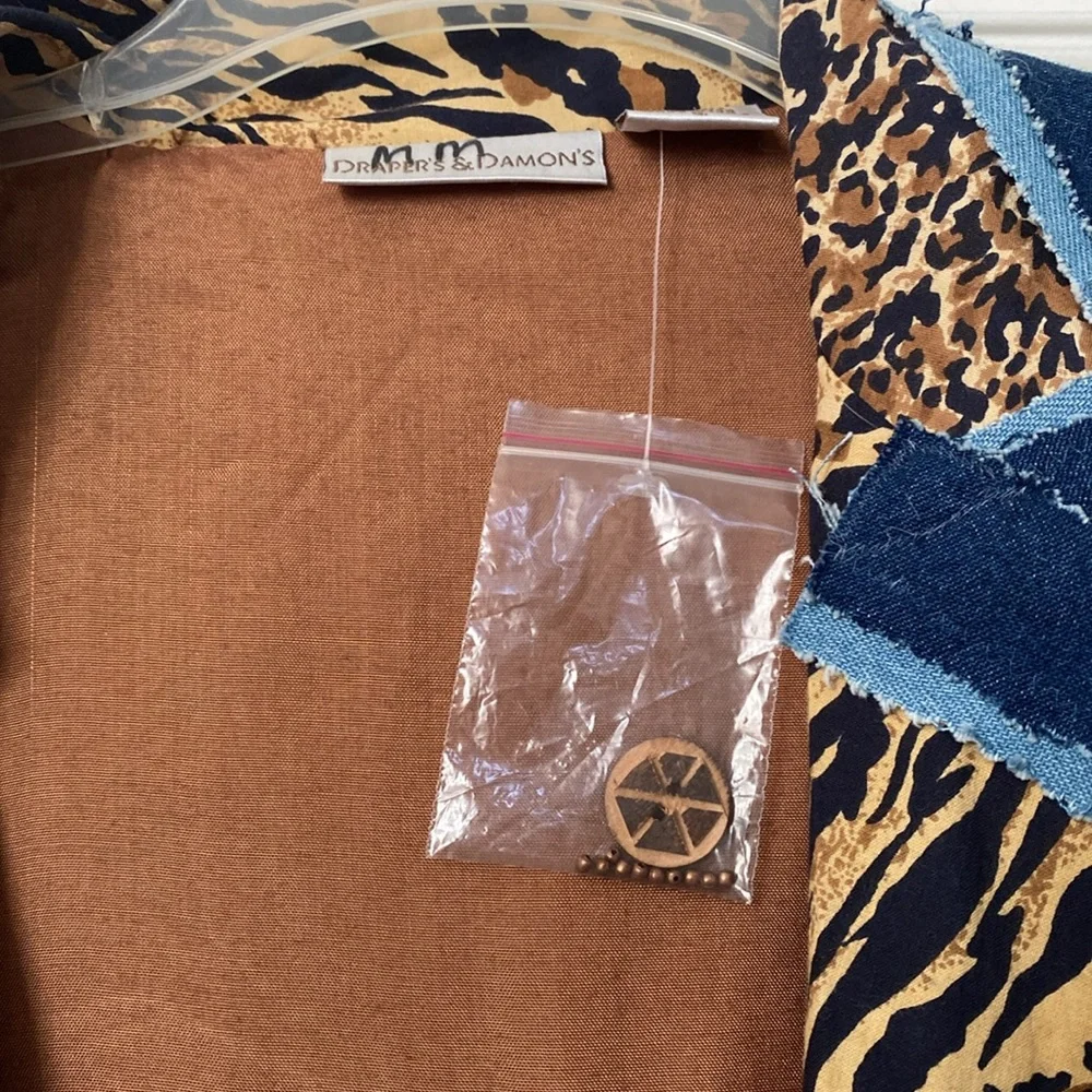 Draper’s & Damon’s Multi-Print Unique Jacket 🐆 🌸 - Picture 10 of 15